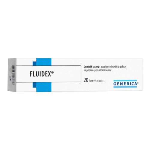 Fluidex 20 šumivých tbl.