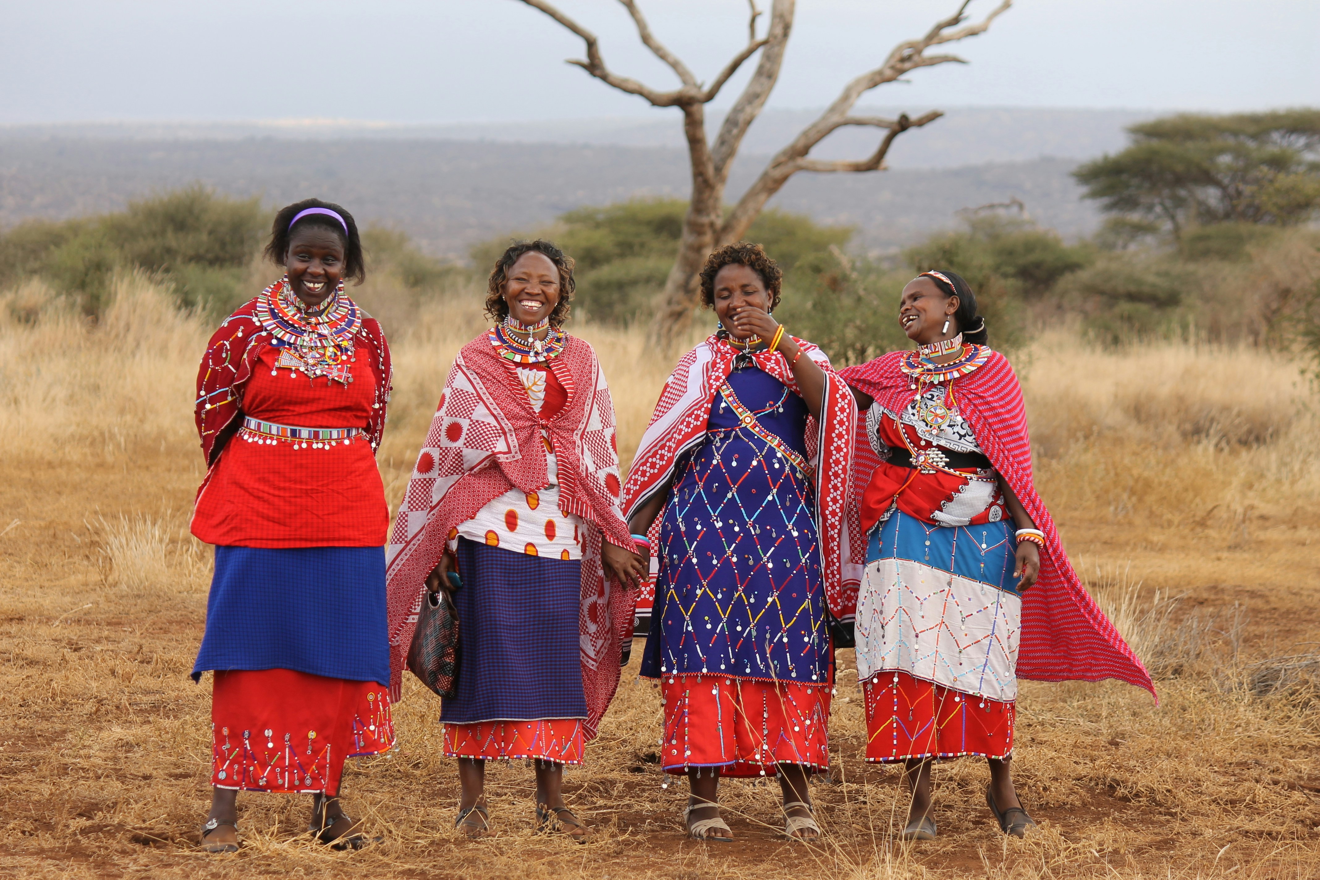 Maasai women