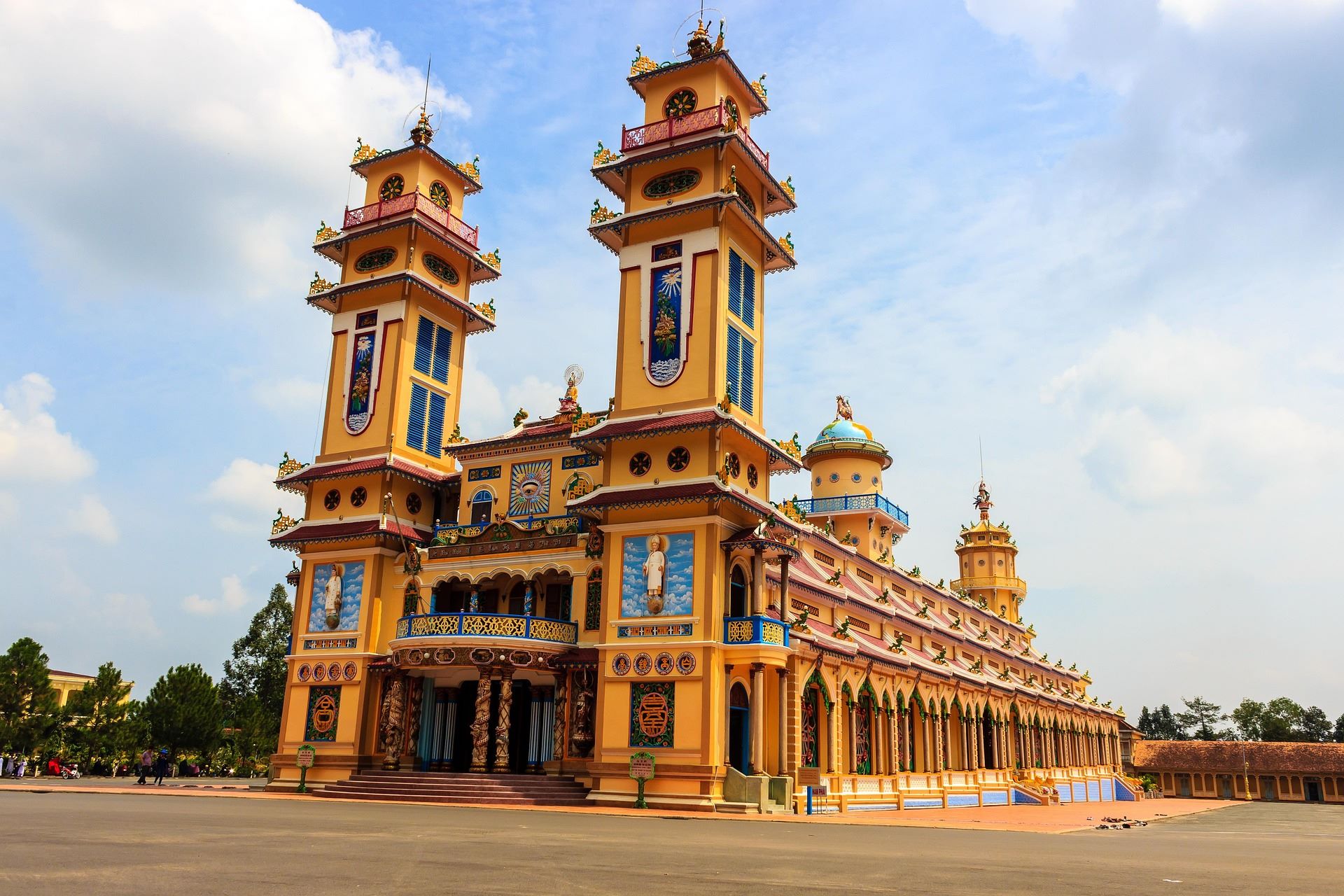 Temple in Vietnam city